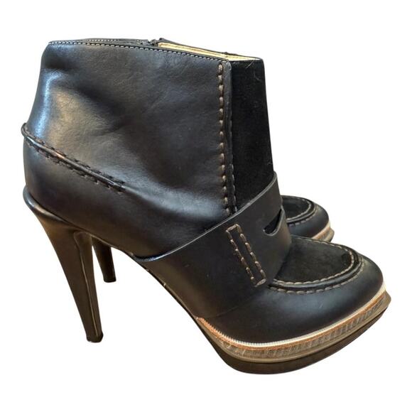 Cole Haan Platform High Heel Bootie Women size 7.5 - Picture 1 of 10